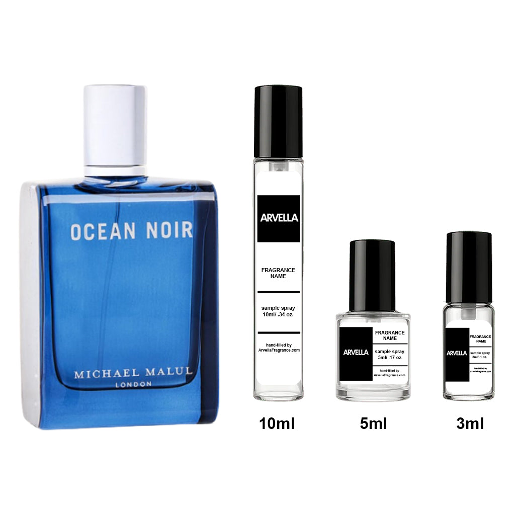Michael Malul Ocean Noir Sample 10ml Spray - Arvella Fragrance